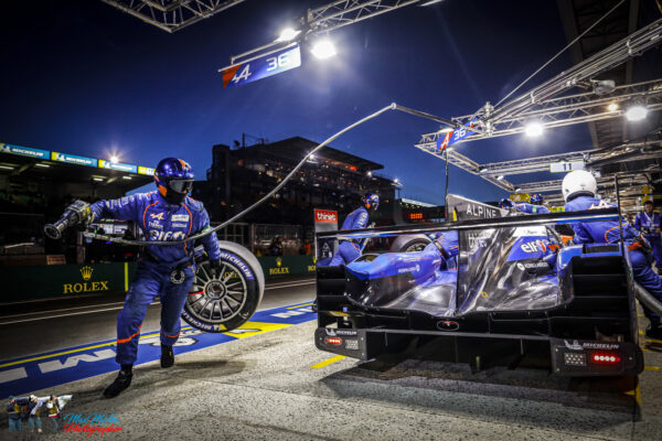 36 LAPIERRE Nicolas (fra), NEGRAO André (bra), THIRIET Pierre (fra), Alpine A470 Gibson team Signatech Alpine Matmut, action during the 2019 Le Mans 24 hours tests and qualifying session from June 12 to 13 at Le Mans circuit, France - Photo Francois Flamand / DPPI