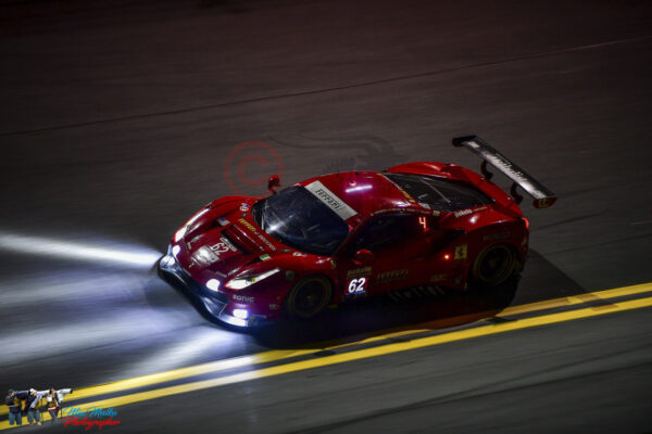 #62 RISI COMPETIZIONE (USA) FERRARI 488 GTE GTLM DAVIDE RIGON (ITA) MIGUEL MOLINA (ESP) ALESSANDRO PIER GUIDI (ITA) JAMES CALADO (GBR)