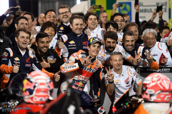 Marc Marquez (SPA) Repsol Honda Team Honda MotoGP GP Qatar 2019 (Circuit Losail) 8-10.03.2019 photo: Michelin