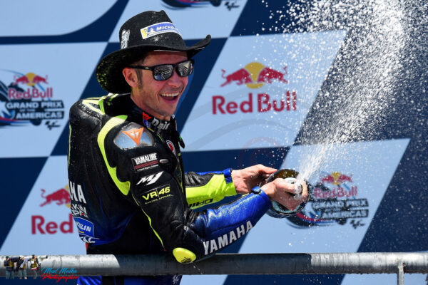 VALENTINO ROSSI ITA YAMAHA FACTORY RACING YAMAHA MotoGP GP Americas 2019 (Circuit of the Americas) 12-14.04.2019 photo: MICHELIN