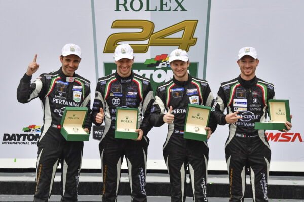 #11 GRT GRASSER RACING TEAM (DEU) LAMBORGHINI HURACAN GT3 GTD ROLF INEICHEN (CHE) MIRKO BORTOLOTTI (ITA) CHRISTIAN ENGELHART (DEU) RIK BREUKERS (NLD) WINNER GTD
