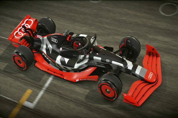 Showcar with Audi F1 launch livery / EA SPORTS F1® 22